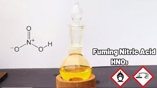 Fuming Nitric Acid an Extremely Powerful Liquid Rocket Fuel Oxidizer [upl. by Wolfort]