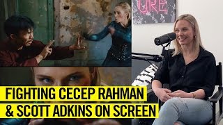 FIGHTING CECEP RAHMAN amp SCOTT ADKINS  JAMCast CLIP  Amy Johnston [upl. by Dahcir]