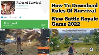 Rules Of Survival 20 Ultra Graphics Gameplay Android iOS  Part 2 [upl. by Talia]