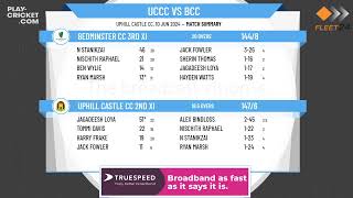 Uphill Castle CC 2nd XI v Bedminster CC 3rd XI [upl. by Lovett]