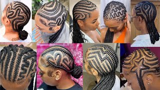 Unique amp Stylish Braids New Classy Cornrow Braids Hairstyles for Black Women [upl. by Iahc]