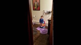 Angry Potty Training 2 year old [upl. by Okechuku650]