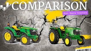 Jhon Deere 3028 EN vs Jhon Deere 5036 D  jhon Deere tractor comparison  hindi video tractor [upl. by Eener]