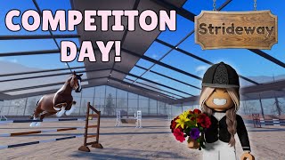 THE BIG DAY IS HERE Competition Time in Roblox Strideway [upl. by Acacia]