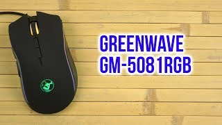 Распаковка Greenwave GM5081RGB [upl. by Tasha]