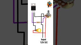 How to make 12v led dimmer circuit diagram shorts [upl. by Aiciram]