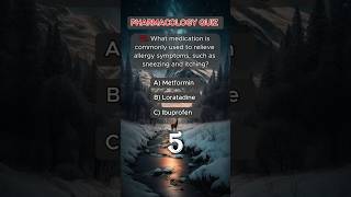 Pharmacology quiz💊 subscribe for more [upl. by Eiramenna677]