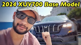 2024 Mahindra XUV700 MX Base Model Walkaround Review Aayushssm [upl. by Rednaskela119]