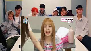 MONSTA X Reaction With Funny Situations Jennie Mandoo of BLACKPINK [upl. by Sophey948]