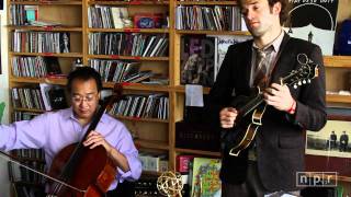 YoYo Ma Edgar Meyer Chris Thile And Stuart Duncan NPR Music Tiny Desk Concert [upl. by Mcwherter710]