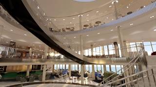 PampO Cruises  Introducing Ionas Grand Atrium [upl. by Launam347]