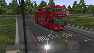 OMSI 2 FULL JOURNEY  London Bus Route 159 Streatham Station to Marble Arch  LT611 LTZ1611 [upl. by Isac]