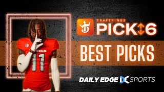 CFB DRAFTKINGS PICK6 PICKS  FRIDAY NIGHT FOOTBALL WEEK 7 FOOTBALL  10112024 [upl. by Lerim]