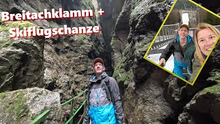 Breitachklamm  Skiflugschanze Oberstdorf [upl. by Nnylarac]