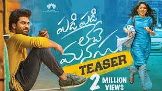 Padi Padi Leche Manasu Teaser 4K  Sharwanand  Sai Pallavi  Hanu Raghavapudi [upl. by Ecaroh]