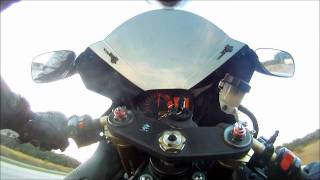 Suzuki GSXR 1000 k6 vs Evo 8 650 hp rol [upl. by Guibert]