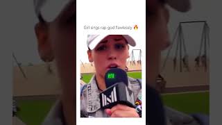 OMG🔥🔥eminem rapgod cover viralsong fast lyrics singingstyle shorts [upl. by Honeywell]