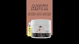 RenewHair ABTX StepByStep  Afro Hair Botox afrohair afrosmoothing keratintreatment [upl. by Fitz803]