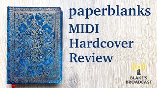 Paperblanks Midi Hardcover Notebook Review [upl. by Narej]