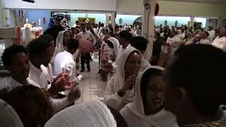 Christmas celebration at Kidanemhret Eritrean Catholic Chaplaincy Toronto Canada [upl. by Daughtry]