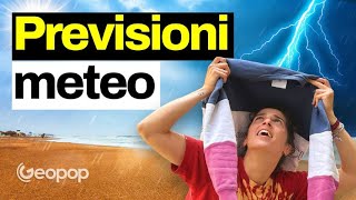 Come vengono fatte le previsioni del meteo e quando sono affidabili [upl. by Nesyla225]