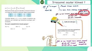 İrrasyonel sayılar kümesi ❓ [upl. by Ralston814]