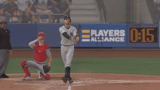 Scoring a Run in 7 out of 8 innings MLB The Show 24  HOF Batting [upl. by Aicileb]