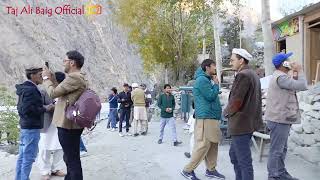 Hussaini Zipline and hussaini bridgeBeautiful tourists destination of hunzaMost dangerious bridge [upl. by Jerald]