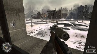 CALL OF DUTY 2  Capitulo 3  quotLA FORTALEZA DE STALINGRADOquot  Modo Historia en Español [upl. by Dorelle]