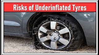 Risks on Driving Underinflated Tyres  carspec6696 [upl. by Perlis]