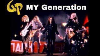 Gorky Park  My Generation Official music video 1990 Remastered Full HD 60fps [upl. by Asin692]