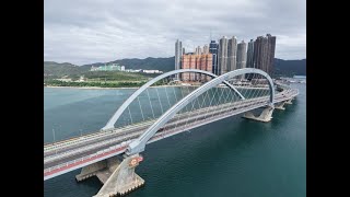 4K 60FPS ✨Let’s Fly a Drone over 🇭🇰 Hong Kong Ep1  Tseung Kwan O Promenade and CrossBay Bridge [upl. by Stoops]