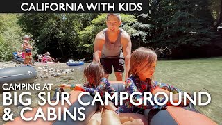 Camping At Big Sur Campground amp Cabins With Kids Review [upl. by Ocirederf]