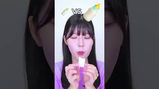 Test to eat milk kota jelly and milkamazing facts [upl. by Ahsinod914]