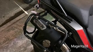 2019 Benelli TRK 502X  Orion Full System Exhaust [upl. by Sirehc]