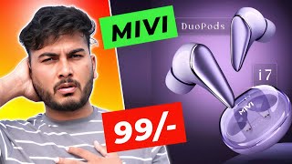 Mivi Duopods i7  Only Rs99 ⚡ 50 Hrs Backup 🔥 Best Earbuds Under 1499   Navi Rafer amp Earn [upl. by Parette199]