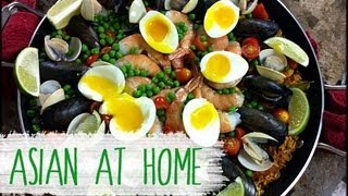 Filipinos Paella Recipe [upl. by Yrohcaz702]