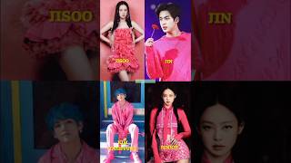 ALIBI EDIT  JISOO vs JIN vs KIM TAEHYUNG vs JENNIE  jisoo jin kimtaehyung jennie blackpink [upl. by Kilk451]