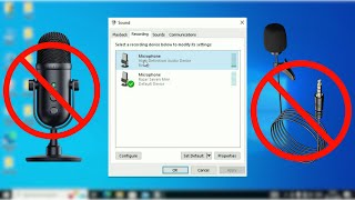 How To Fix External Microphone Not Working In Windows 1011 [upl. by Salas148]