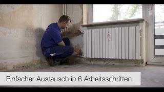 Heizkörpertausch  Einfacher Austausch in 6 Schritten [upl. by Nnayelsel]