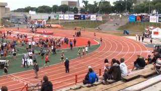 800m junior homme  Championnat provincial athlétisme Québec 2014 FQA [upl. by Ahseined129]