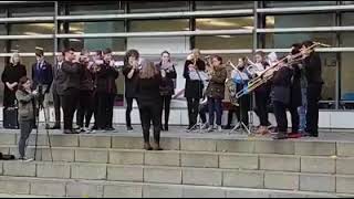 Lancaster University Remembrance Day 2017  Lancaster University Brass Band [upl. by Anikahs]