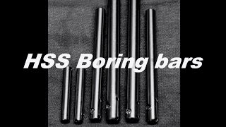 Hss Boring bars  Hss Bohrstangen [upl. by Renita709]