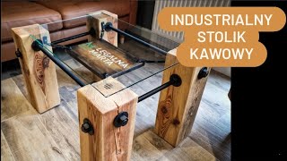 INDUSTRIALNY stolik kawowy  Industrial COFFEE TABLE [upl. by Curson]