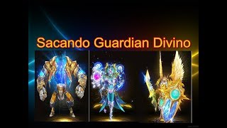 Sacando Guardian divino  legend online [upl. by Awram]