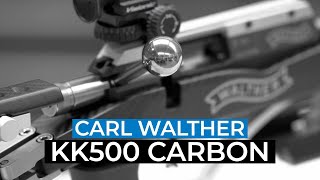 Hightech at its best Walthers KK500 smallbore target rifle with carbon stock [upl. by Latonia]