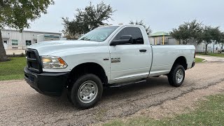 2017 Ram Tradesman 2500 regular cab inside and outside video [upl. by Alexandria]