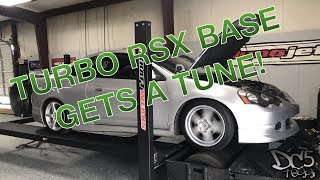 CXRacing Turbo K20A3 RSX Dyno Session [upl. by Yllaw]