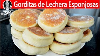 Gorditas de Lechera Esponjosas  VickyRecetaFacil [upl. by Leima367]