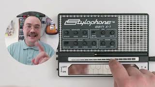 Stylophone Gen X1 Walkthrough and audio demo for beginners [upl. by Cristine]